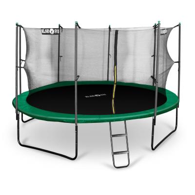 Klarfit Rocketstart 430 Trampoline 430cm Filet De Sécurité Échelle Large Vert pour 375