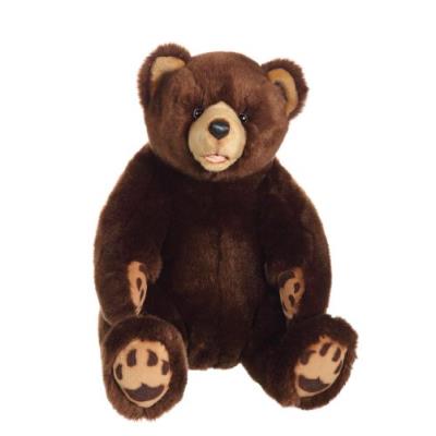 GIPSY - 070092 - PELUCHE - OURS GRIZZLY ASSIS - 42 CM - BRUN pour 61