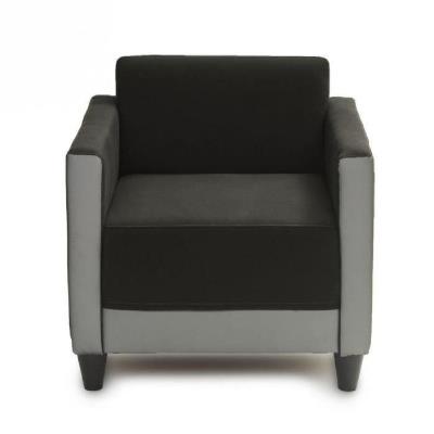 Finlandek fauteuil neli bicolore bimatiere pu pour 116