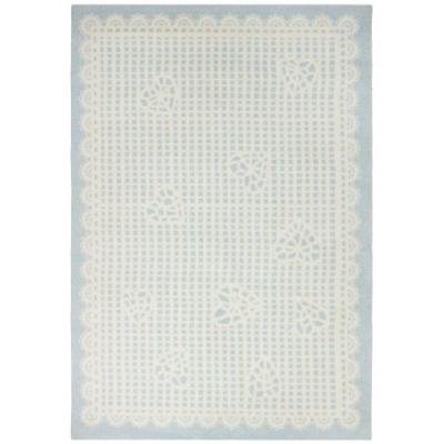 Tapis enfant - Marie line - bleu 100x160 cm en Polyester pour 149