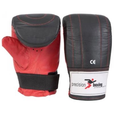 Precision Training Gants En Cuir Pour Sac De Frappe Homme Multicolore Noir Rouge Moyen pour 40