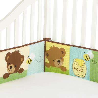 Provence tour de lit pour enfants, motifs ours miel ( 4 pices ), 27.9 x 25.4 x 36.8 cm -PEGANE- pour 126