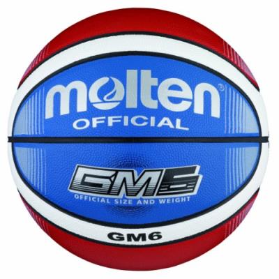 Molten Bgmx6-c Ballon De Basket Rouge Blanc Bleu Taille 6 pour 42