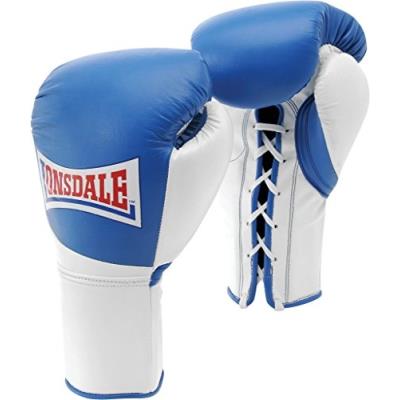 Lonsdale Ultimate Mkii Pro Gants De Combat Bleu Blanc 226,79 G 10 Oz Regular pour 182