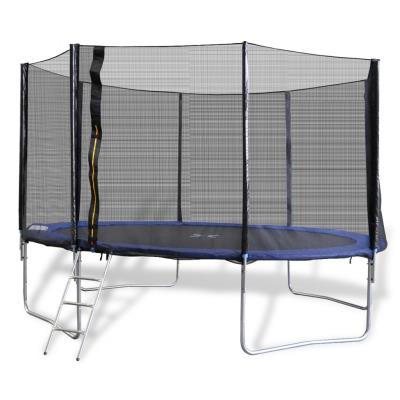 Trampoline Complet 427 Cm De Diamètre Échelle + Filet De Sécurité + Bâche + Coussin 0702012 pour 330