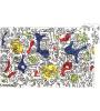 KEITH HARING 96 PCS WOOD PUZZLE