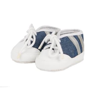 Chaussures 42 cm lilou : blanche et bleue - smoby - accessoire poupee / poupon pour 11