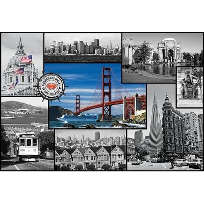 Puzzles 1500 pices - Collage San Francisco / Trefl pour 16