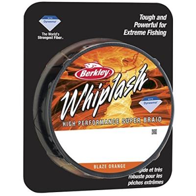 Berkley Whiplash Fil Tressé-orange Flammes 35 Lb 300 M pour 54