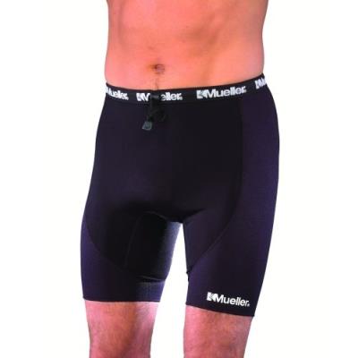 Mueller Short De Compression Avec Panneau Respirant Noir Xlarge pour 50