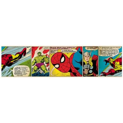 Frise Adhesive Marvel Action Heroes pour 22