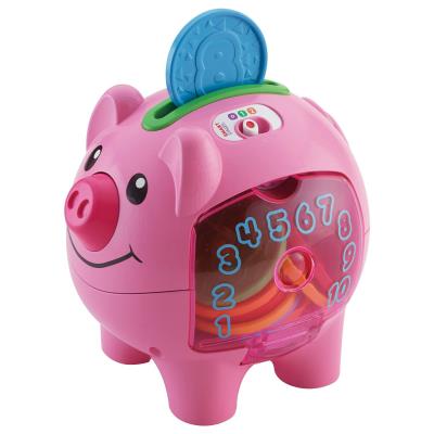 Fisher-Price - Laugh & Learn - Count & Learn Piggy Bank - Tirelire Cochon Version Anglaise pour 42