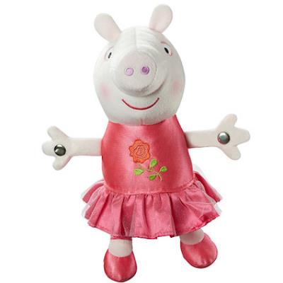 Peppa Pig : Once Upon a Time Princesse Rose Peppa Peluche Chantant Anglais pour 37