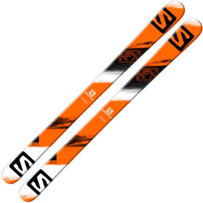 Ski Alpin Nfx Jr Orange/black/whitesalomon pour 135
