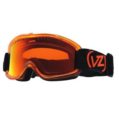 Masque De Ski Von Zipper Sizzle - Tangerine / Fire Chrome pour 41