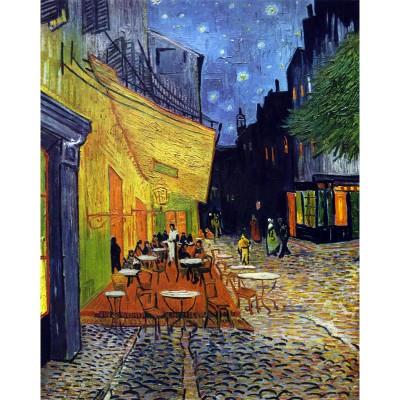 Puzzle dart en bois 5000 pices Michle Wilson - Van Gogh : Le Caf du soir pour 800