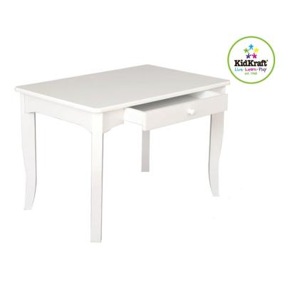 Table pour enfant brighton en bois blanc 91x60x62cm pour 130