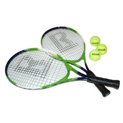 Ransome Sporting Goods Ensemble De Raquettes De Tennis Junior Vert Bleu Blanc 60 Cm pour 68