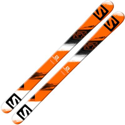 Ski Alpin Nfx Jr Orange/black/whitesalomon pour 212