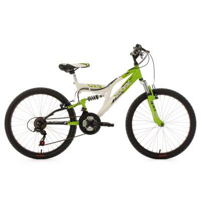 Vtt Enfant Tout Suspendu 24pouces Zodiac Vert Tc 38 Cm Ks Cycling pour 196