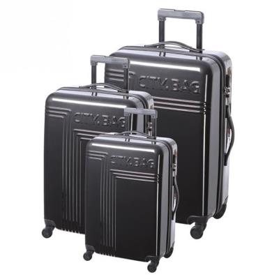 City bag set de 3 valises trolley 4 roues polycarbonate urban line pour 149