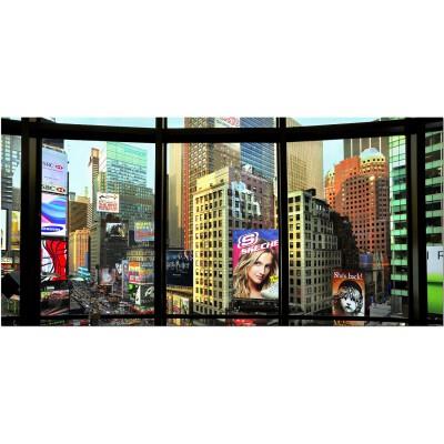 Educa - Puzzle 3000 pices panoramique - Fentre sur Times Square pour 57