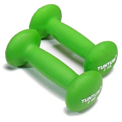 Tunturi Haltères En Néoprène Vert Vert 2 Kg pour 53