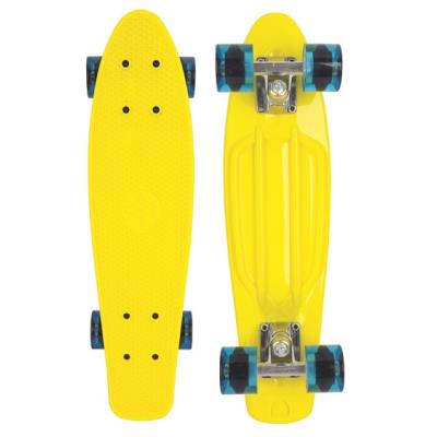 Coolshoe Cool Retro Mini Cruiser Skateboard 22 - Jaune- Model 2016 pour 69