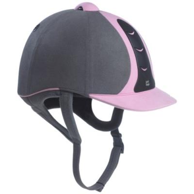 Just Togs Imperial Casque Déquitation Léger Et Ventilé Junior Gris Rose 59cm pour 42