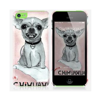 iPhone 5C de chez Skinkin Design original : Chihuahua par Barruf
