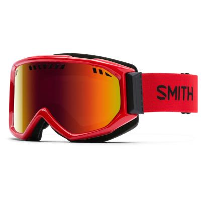 Smith Scope Fire Red Sol-x Mirror - Medium - Rouge pour 41