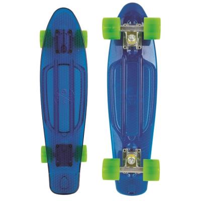 Coolshoe Cool Retro Mini Cruiser Skateboard 22 - Crystal Blue - Model 2016 pour 89