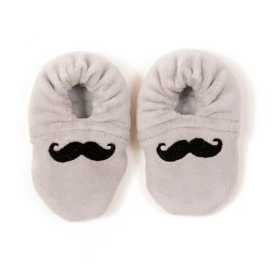 BB&Co Chaussons Velours Moustache pour 38