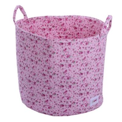 minene uk panier de rangement motif floral rose grande taille pour 42