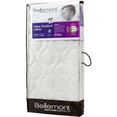 BELLEMONT - Matelas ultra confort latex 70 x 140 cm pour 126