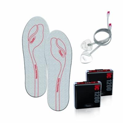 Therm-ic Doté Smart Pack Set Ic 1200 Avec Sole Trimfit Noir Rouge Argent - 013 01 0150 pour 216