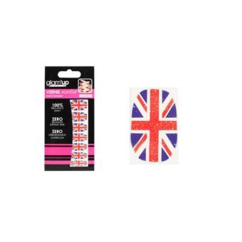 GLAM UP , Stickers Vernis Adhésifs ongles , Drapeau Anglais Union Jack, Top Prix sur Fnac.com