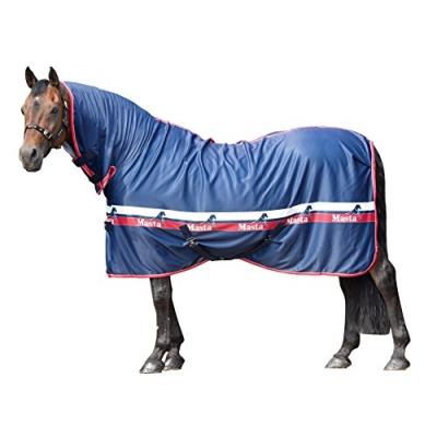 Masta Cool Masta Couverture Pour Chevaux Avec Couvre-cou Intégré Tapis En Place Bleu Blau - Marineblau 149 Cm pour 88