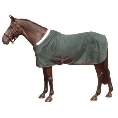 Comfort Zone Lapel Couverture À Revers Pour Cheval Vert Bottle Green Moyen pour 117