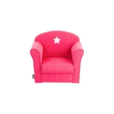 Fauteuil pour enfant rose  pois - Poufs et fauteuils pour 78
