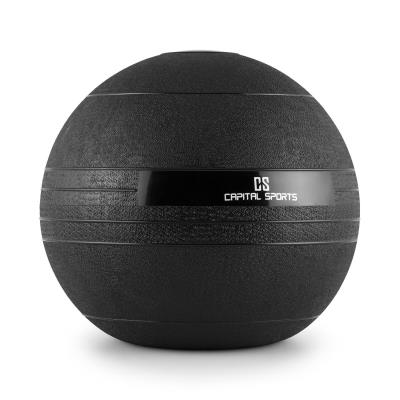 Capital Sports Slamball Groundcracker Caoutchouc Noir 15kg pour 50