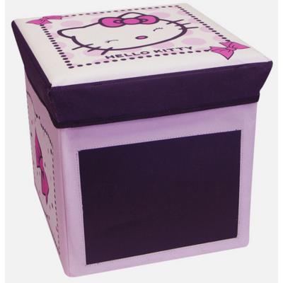 Fun House - Tabouret de rangement avec ardoise - Hello Kitty pour 29
