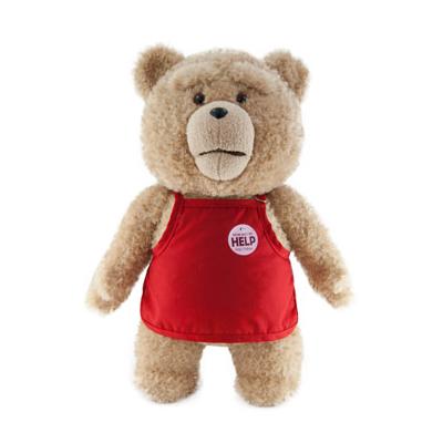 Commonwealth - Ted peluche parlante Ted in Apron 60 cm *ANGLAIS* pour 81