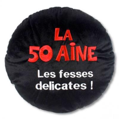 Coussin noir : 50aine pour 15