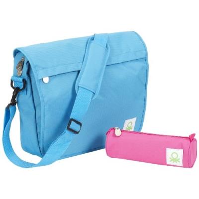 Benetton Sac À Dos Loisir 24331 Bleu 24.0 Liters pour 43