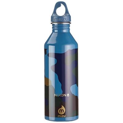 Mizu M8 En Acier Inoxydable 800 Ml Bleu Nixon Camo Blau 800 Ml pour 43