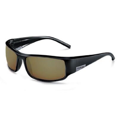 Bollé King Lunettes De Soleil Bollé 100 Gun Ir Noir Brillant Taille L pour 72