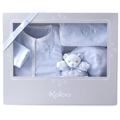 Kaloo perle : coffret naissance 4 pices bleu kaloo pour 61