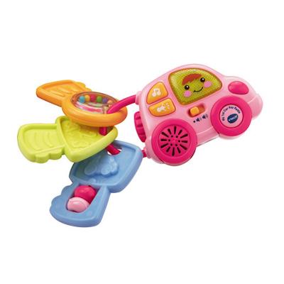 VTech Baby - My 1st Car Key Rattle Pink - Mon Hochet Tut-Tut Rose Version Anglaise pour 38