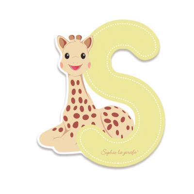 Lettre dcorative Sophie la Girafe : S (vert) Janod pour 2